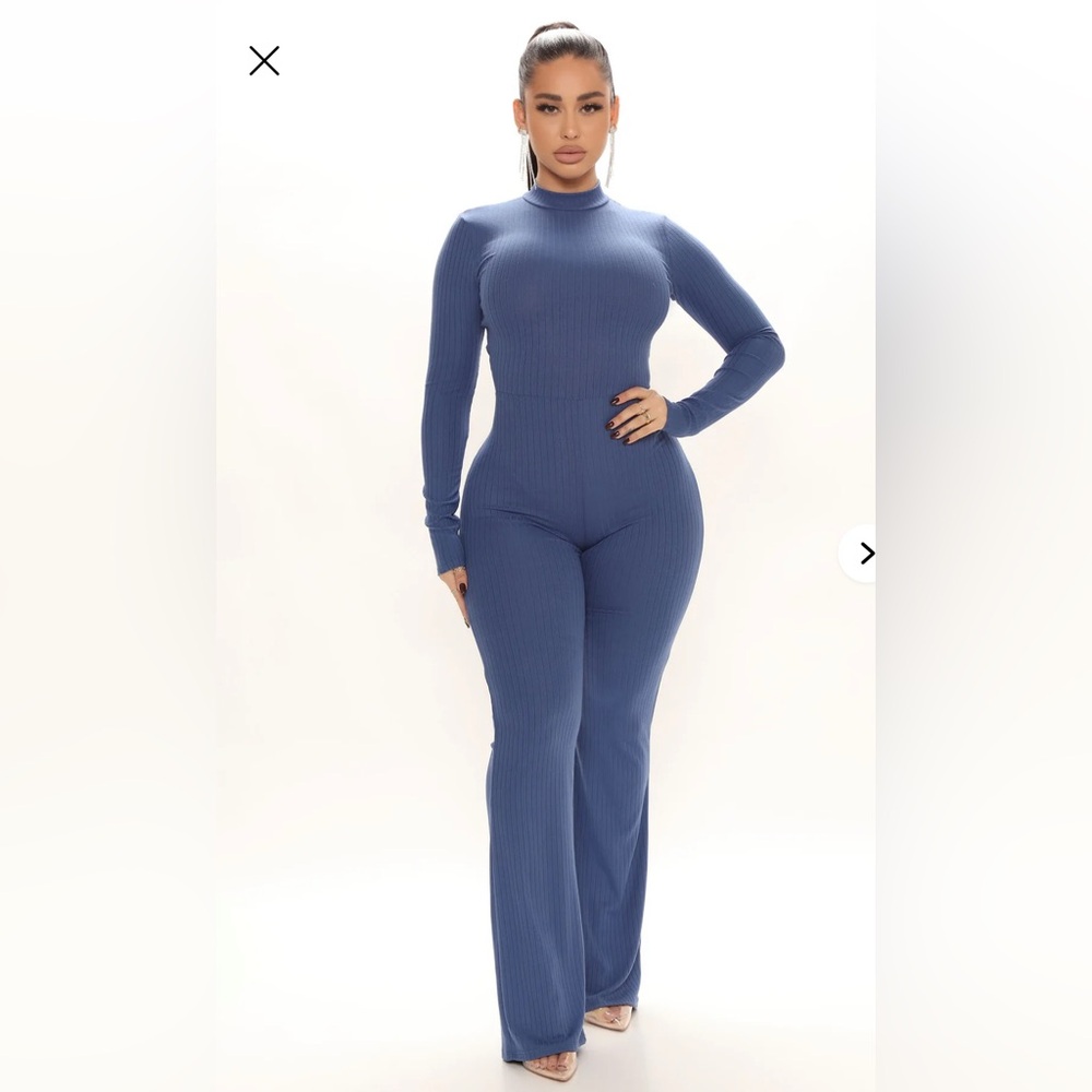 Ready or Not Ribbed Jumpsuit